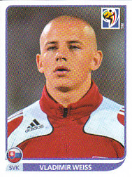 Vladimir Weiss Slovakia samolepka Panini World Cup 2010 #476